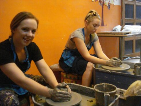 Clay Botik wheel pottery workshop