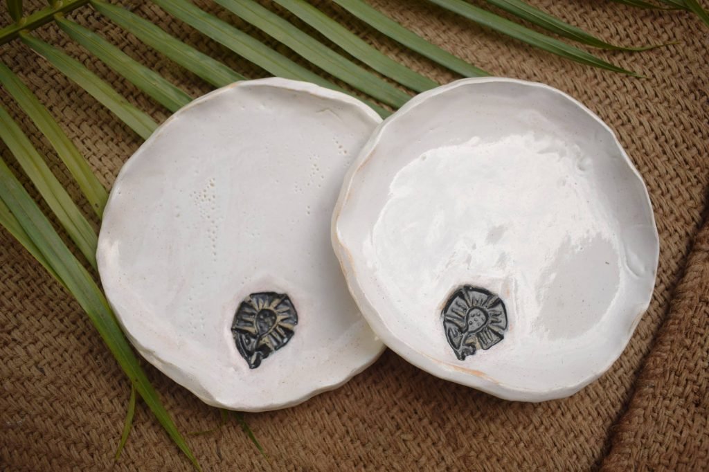 Small White Platters