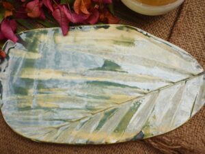 Leaf Impression Platter