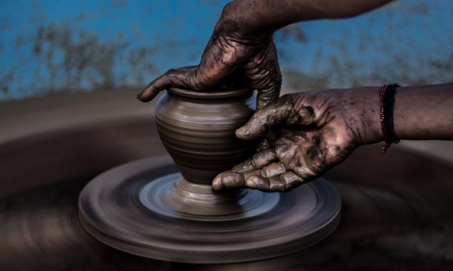 pottery making Ceramic clay pottery