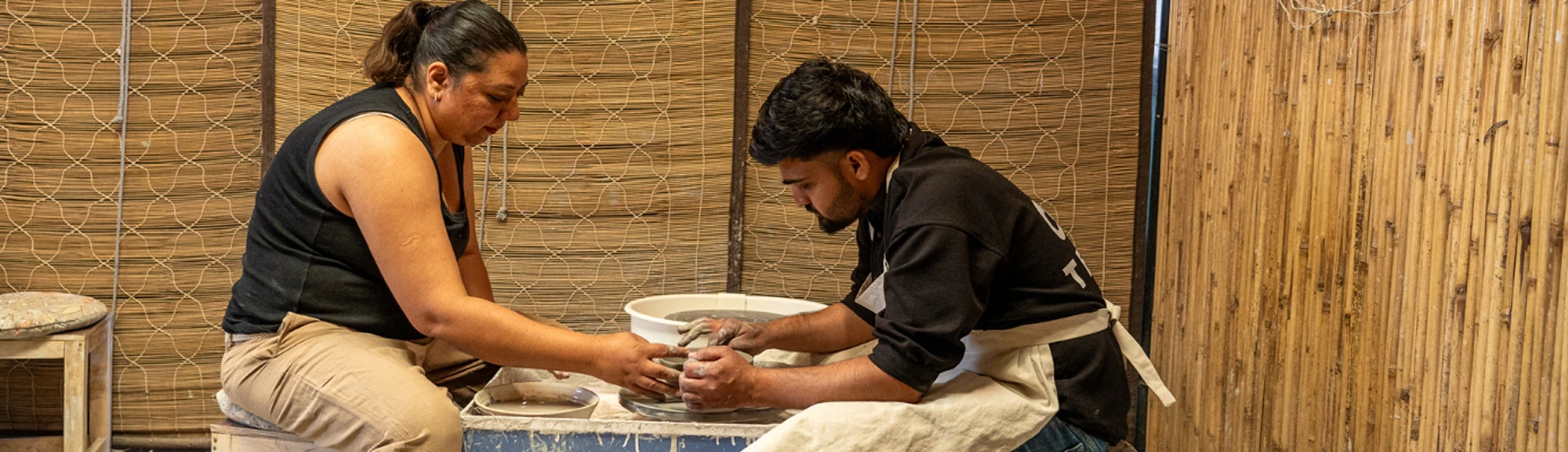 all pottery workshop banner