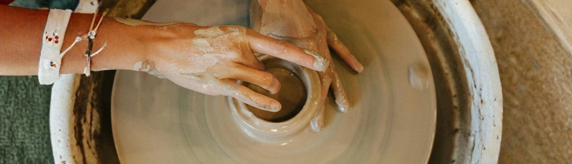 all pottery course banner